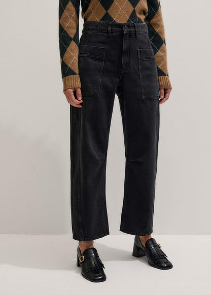 ME+EM Clothing Black Patch Pocket Engineered Jean
