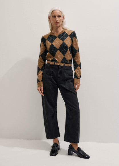 ME+EM Clothing Black Patch Pocket Engineered Jean
