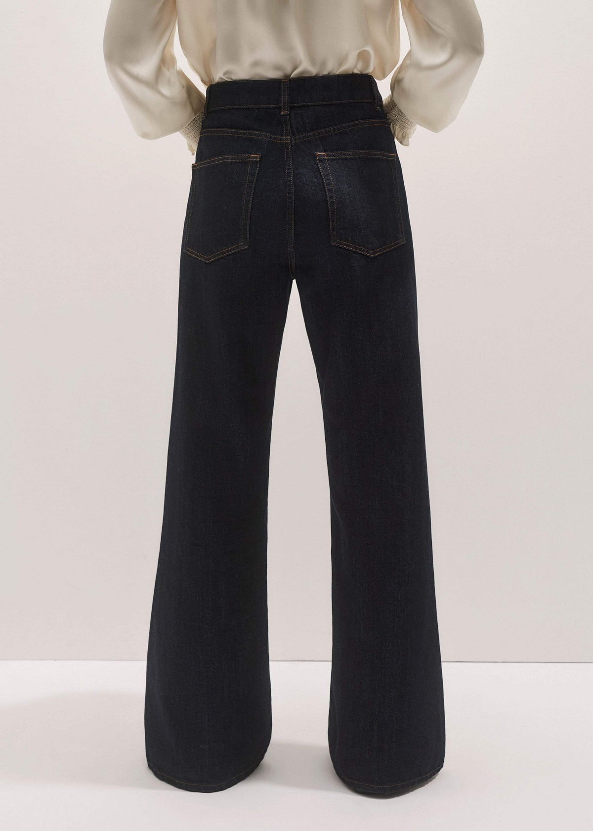 ME+EM Clothing Blue Subtle Flare Jean
