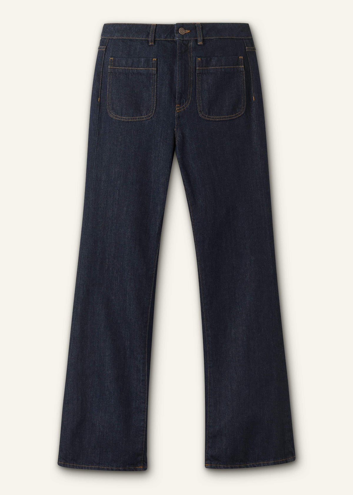 ME+EM Clothing Blue Subtle Flare Jean