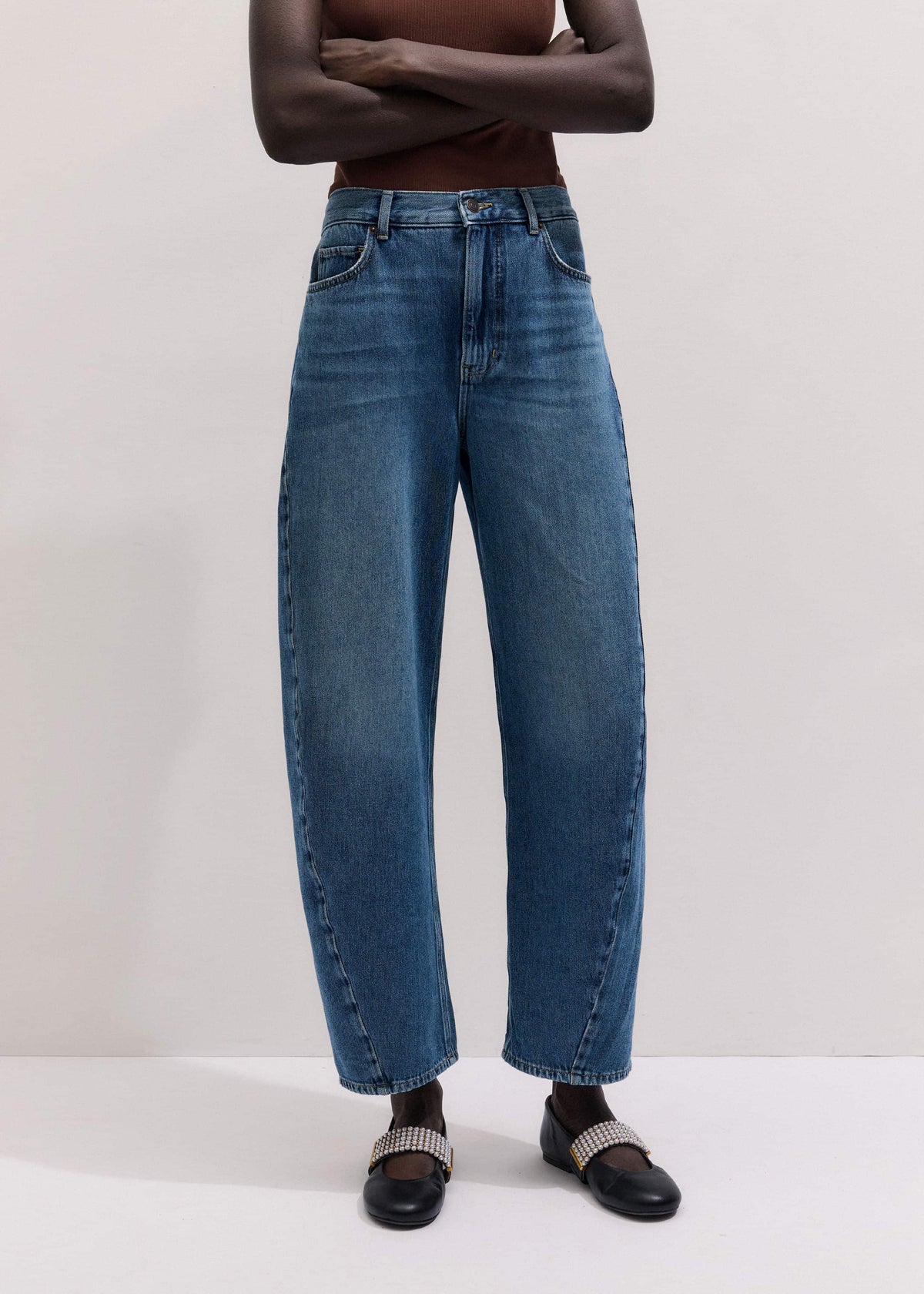 ME+EM Clothing Blue Engineered Barrel Jean