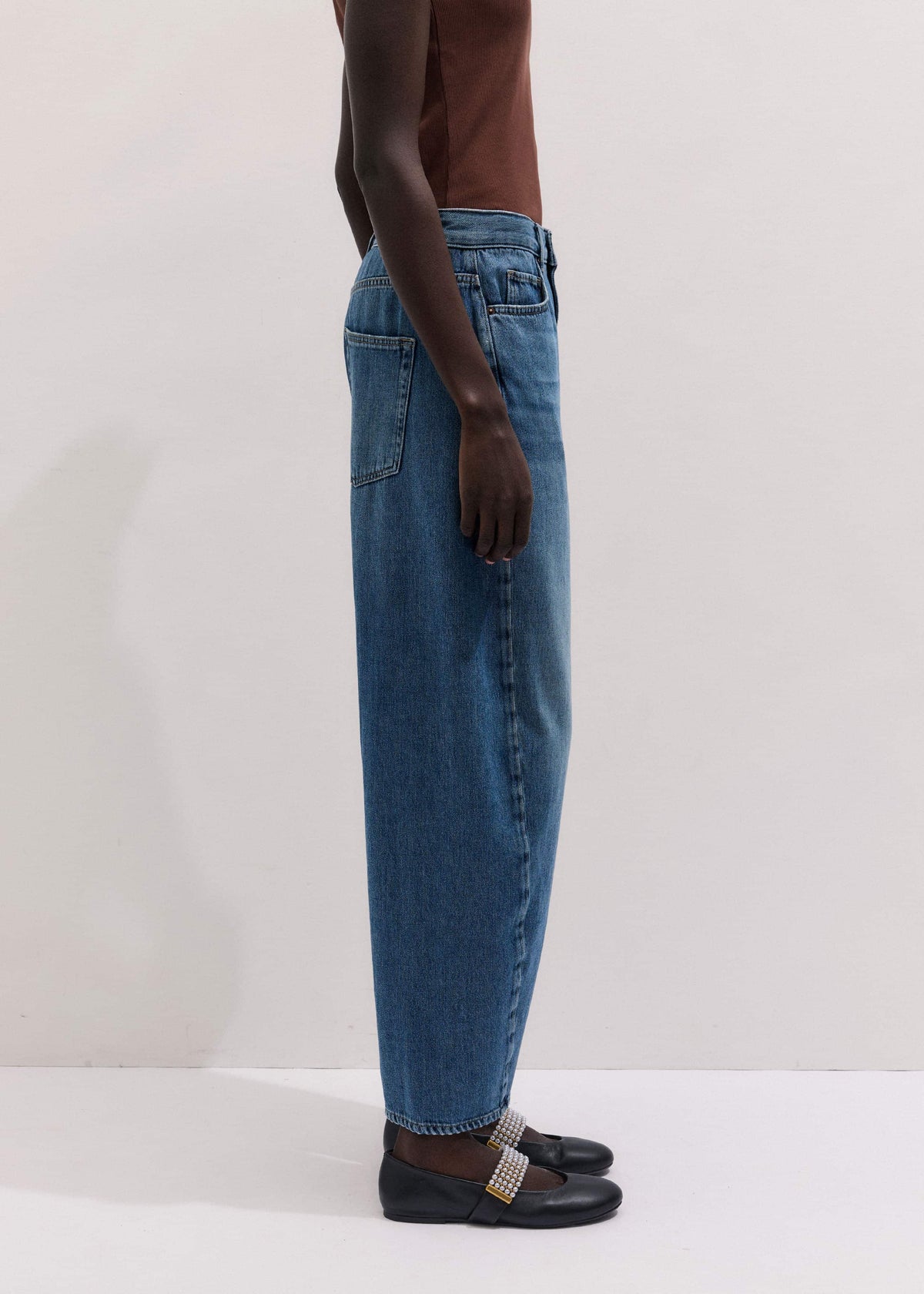 ME+EM Clothing Blue Engineered Barrel Jean