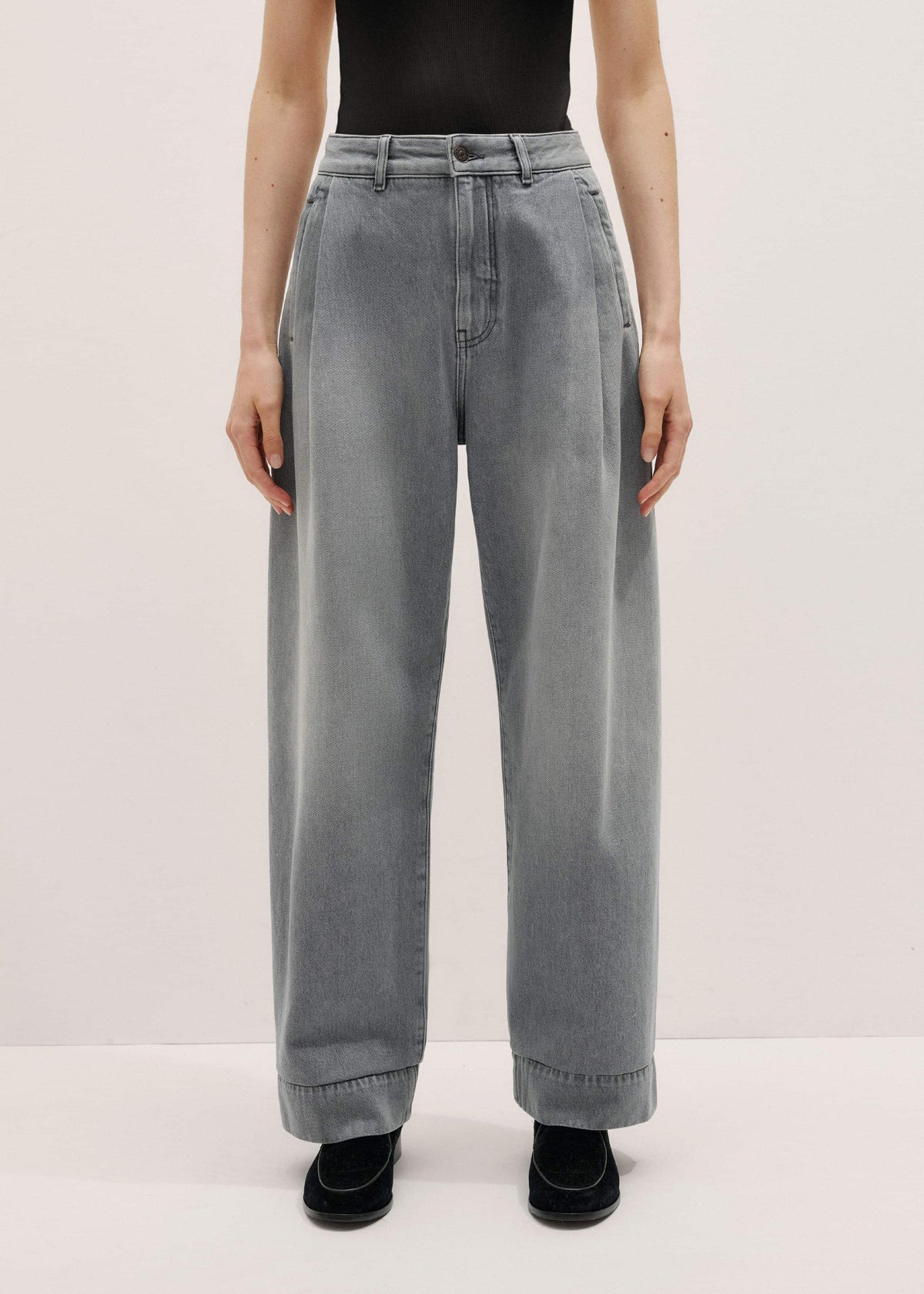 ME+EM Clothing Gray Clever Jean