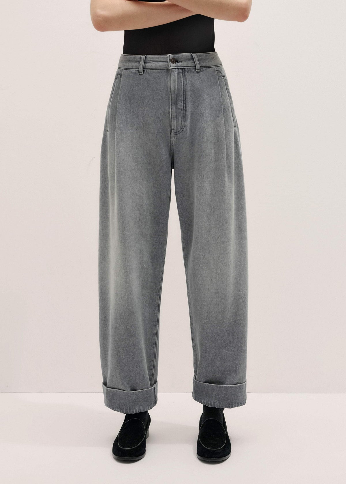 ME+EM Clothing Gray Clever Jean