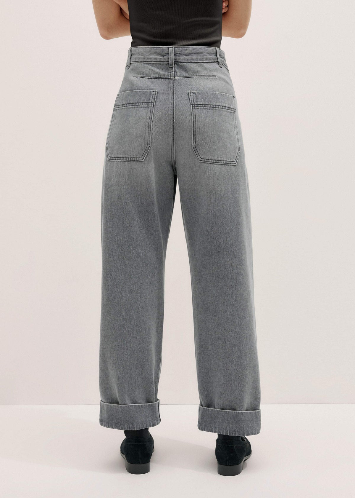 ME+EM Clothing Gray Clever Jean