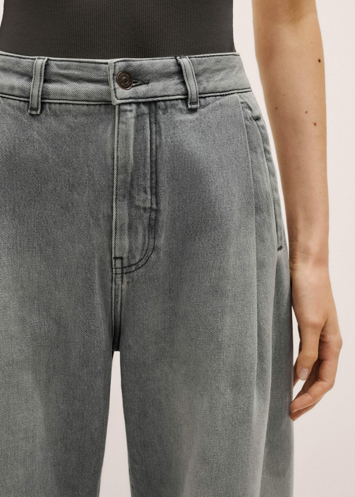 ME+EM Clothing Gray Clever Jean