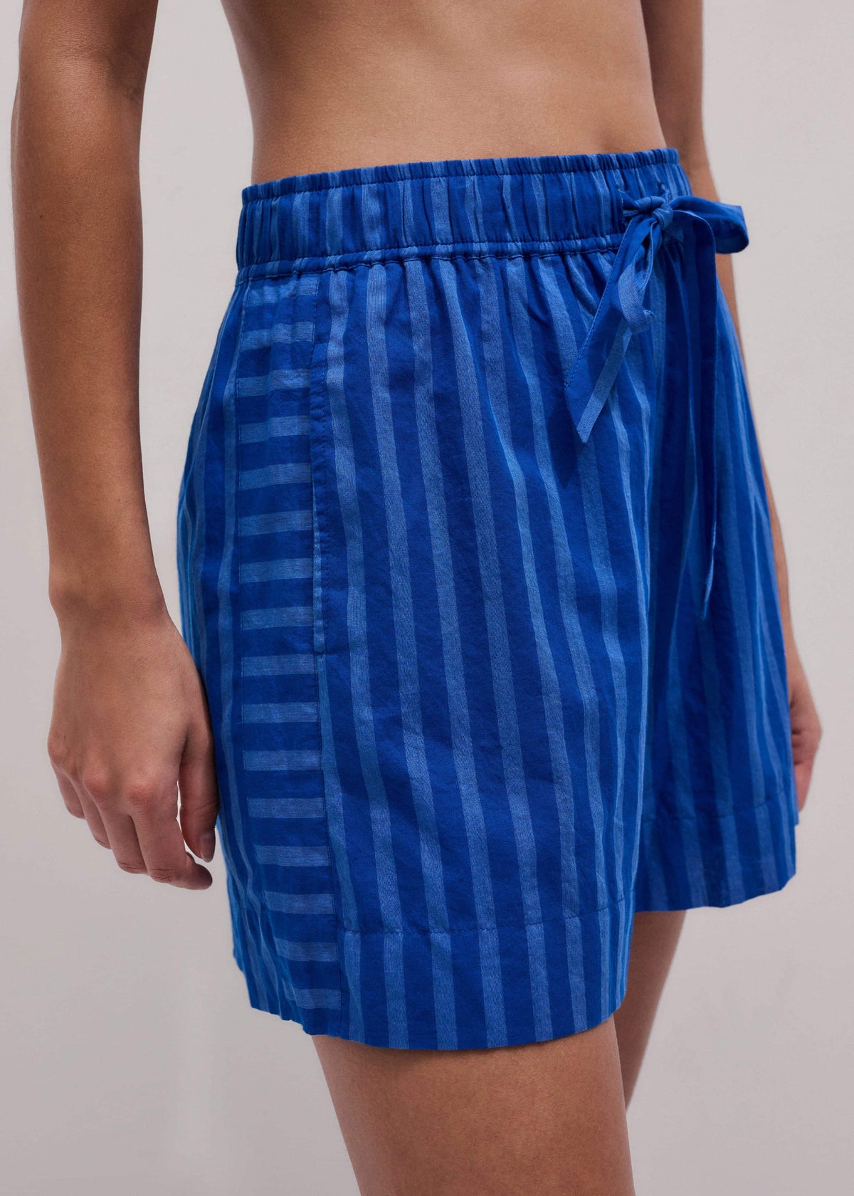 ME+EM Clothing Blue Striped Beach Short