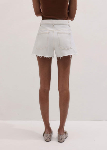 ME+EM Clothing Ecru Classic Cut Off Short