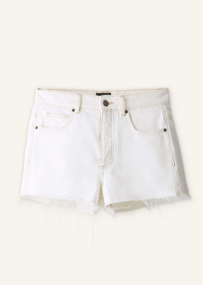 ME+EM Clothing Ecru Classic Cut Off Short