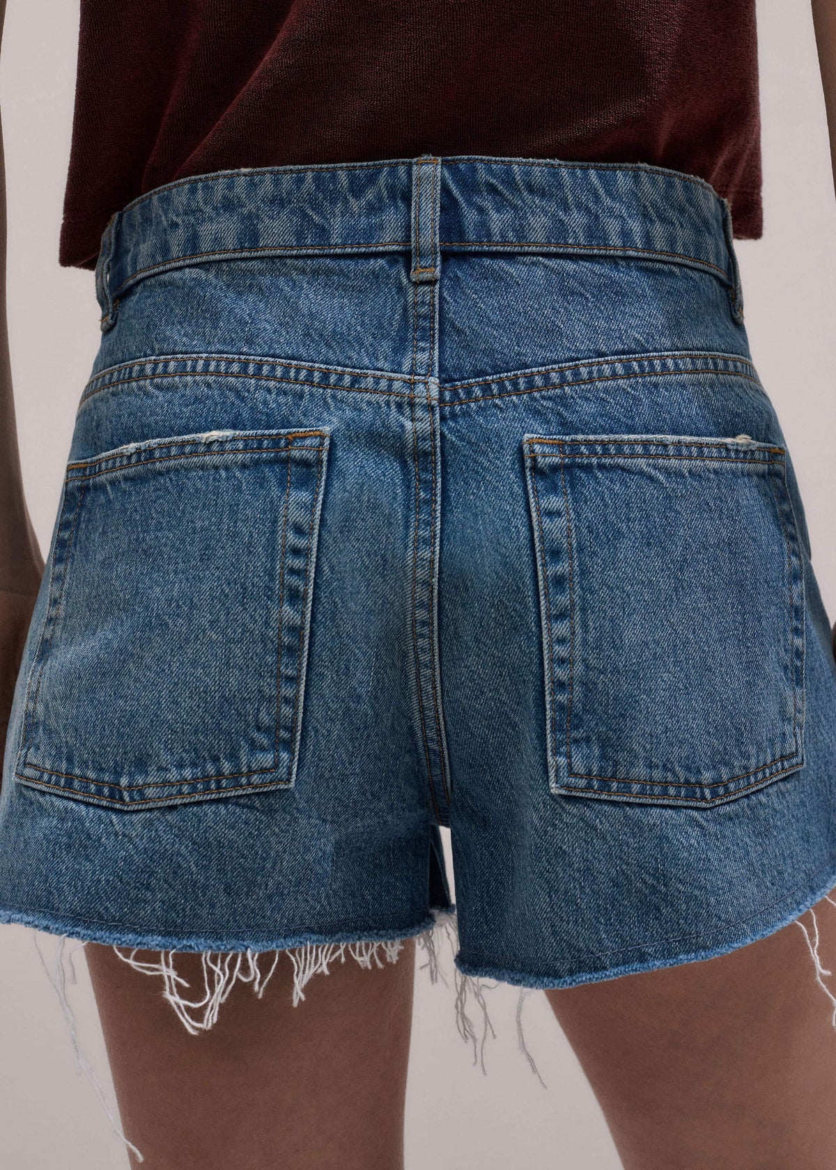 ME+EM Clothing Blue Classic Cut Off Short