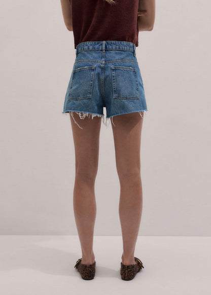 ME+EM Clothing Blue Classic Cut Off Short