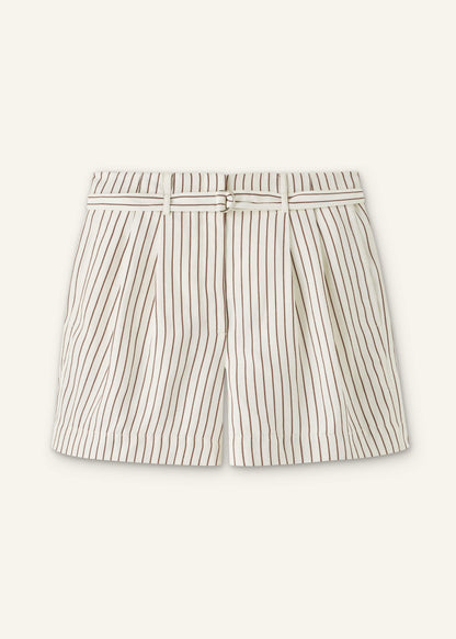 ME+EM Clothing Ivory Tailored Pleat Short