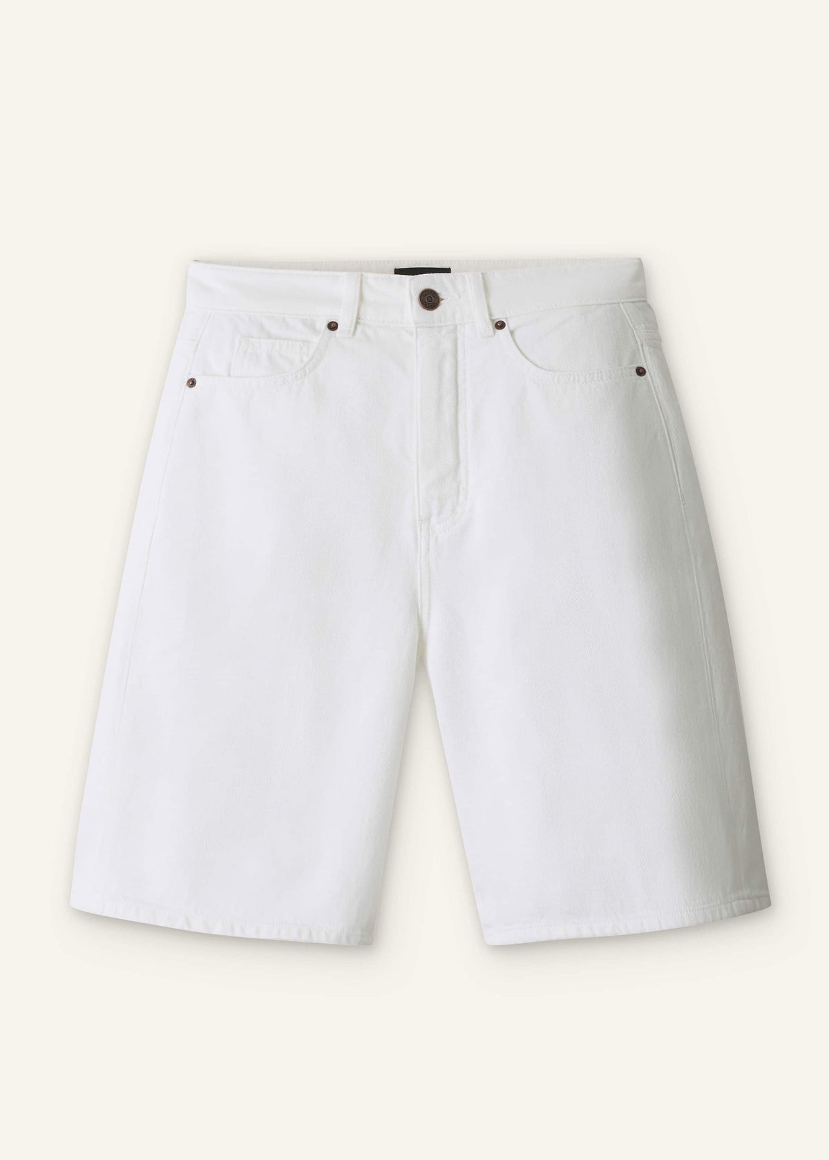 ME+EM Clothing White Bermuda Short