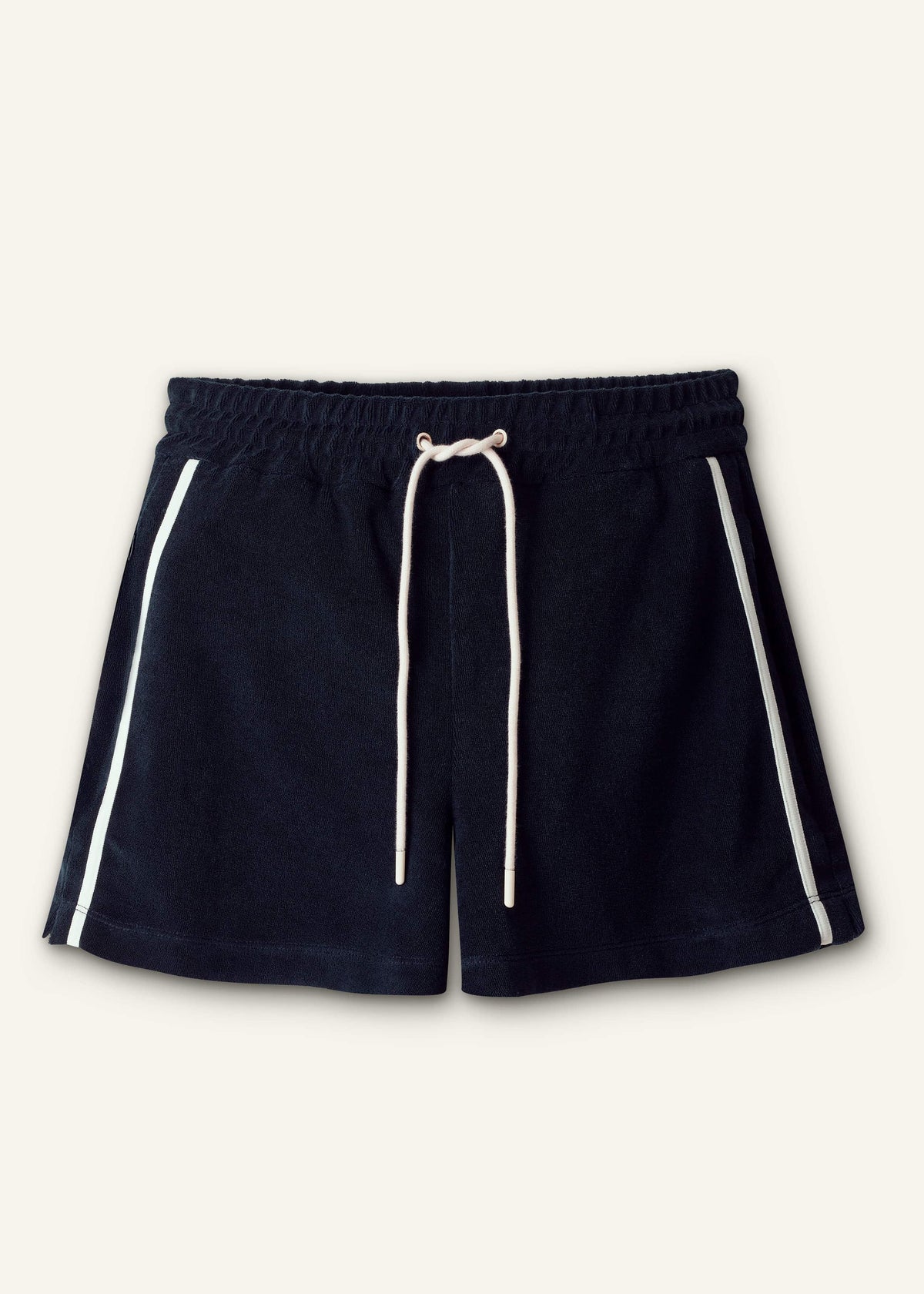 ME+EM Clothing Navy Rib Trim Track Short