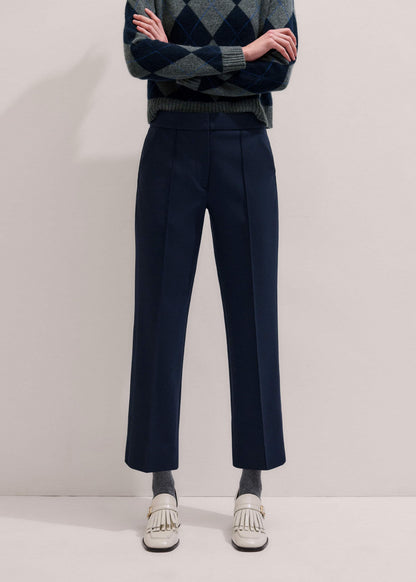 ME+EM Clothing Navy Slim Crop Forever Pant | Pants