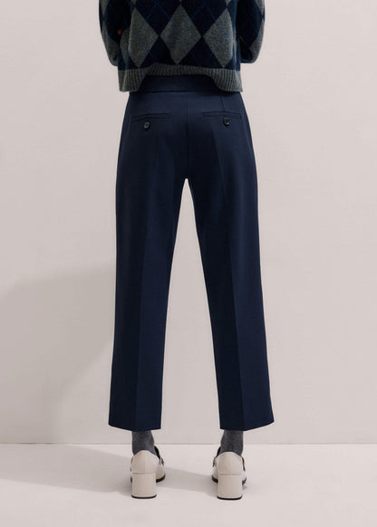 ME+EM Clothing Navy Slim Crop Forever Pant | Pants