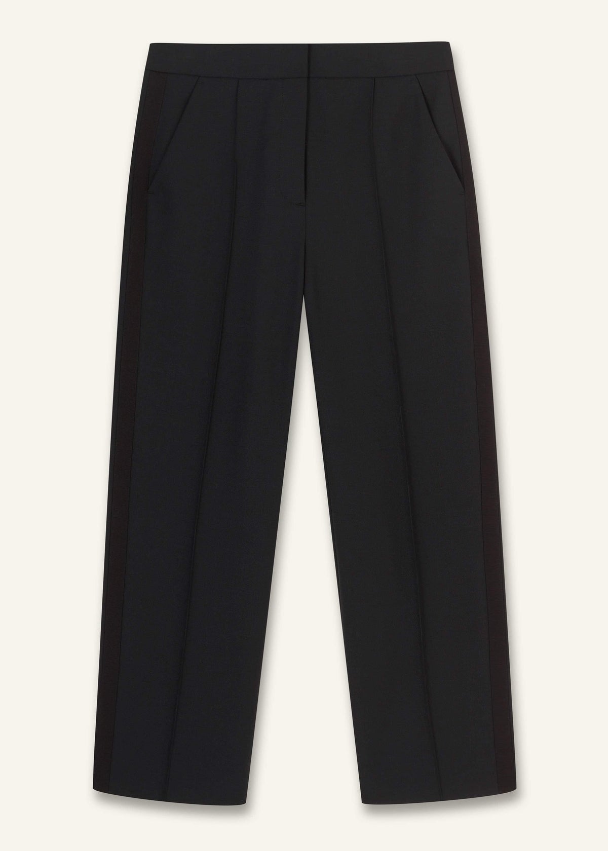 ME+EM Clothing Black Slim Crop Tux Pant | Pants