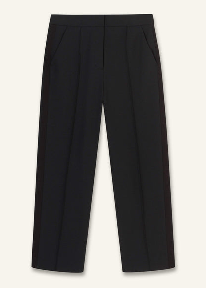 ME+EM Clothing Black Slim Crop Tux Pant | Pants