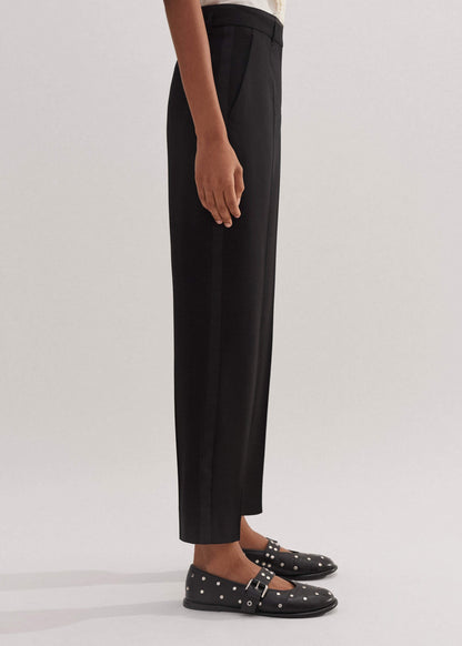 ME+EM Clothing Black Slim Crop Forever Tux Pant | Woven Pants