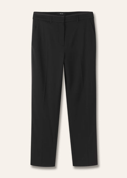 ME+EM Clothing Black Slim Crop Forever Tux Pant | Woven Pants