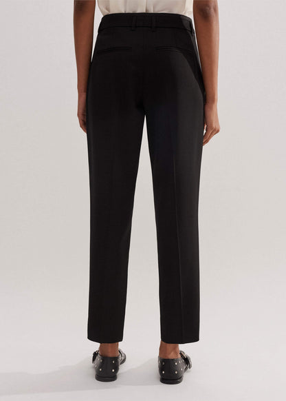 ME+EM Clothing Black Slim Crop Forever Tux Pant | Woven Pants