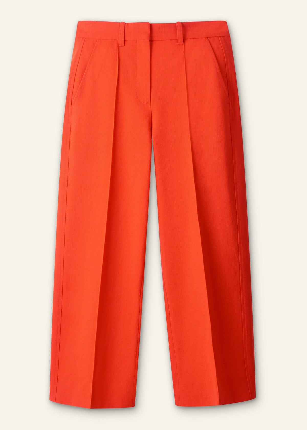 ME+EM Clothing Orange Straight Crop Tailored Pant