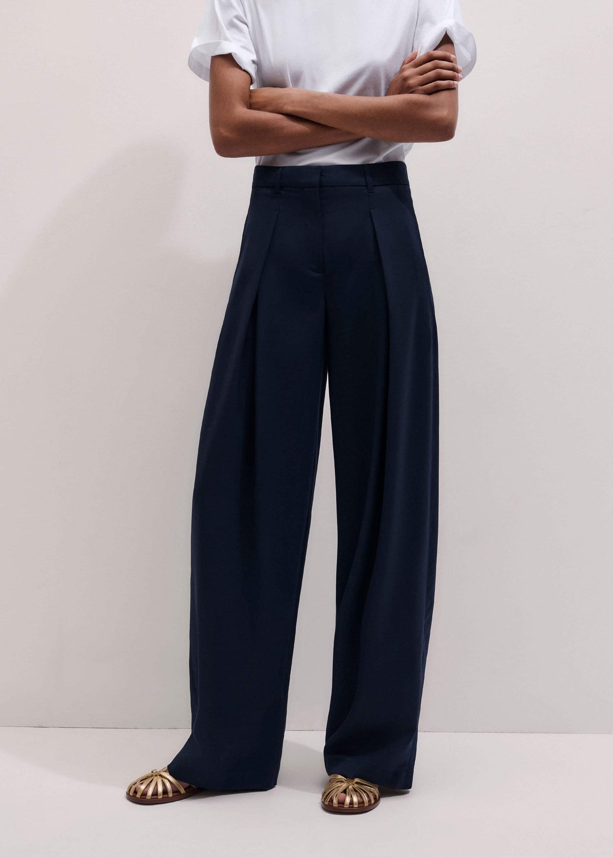 ME+EM Clothing Navy Extreme Taper Pant