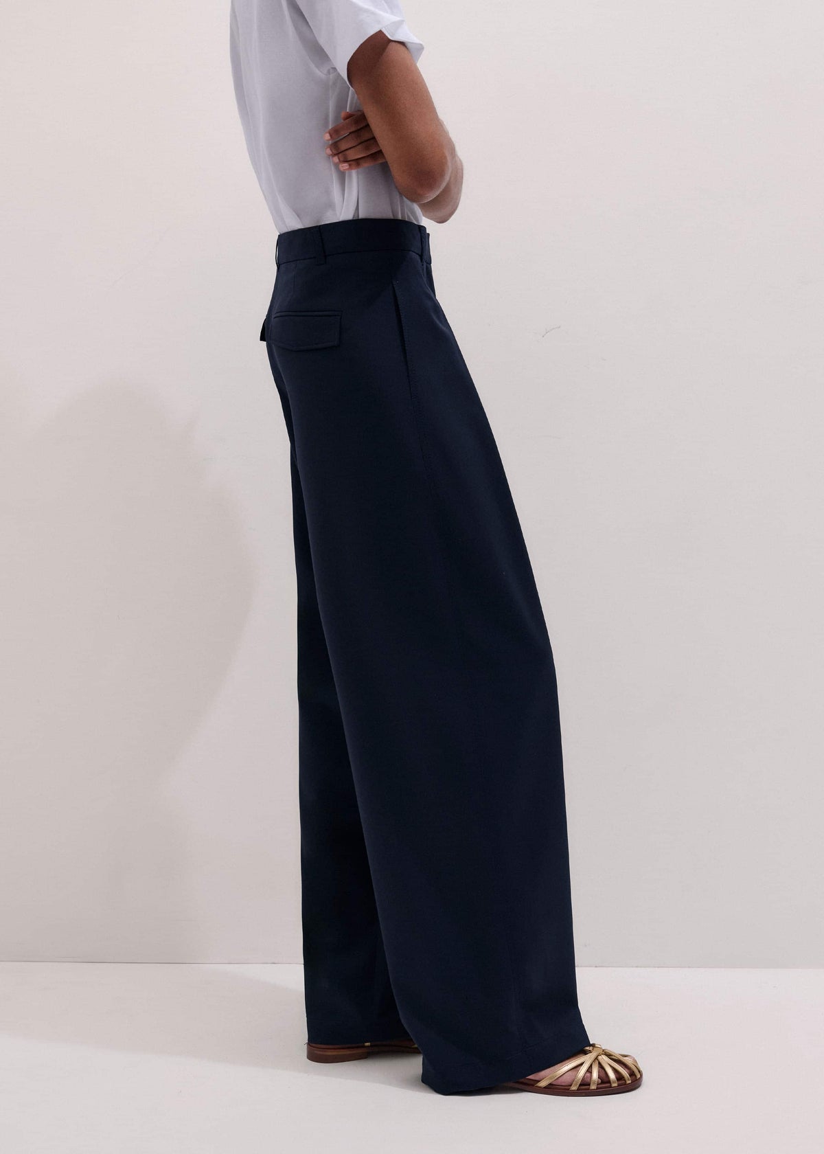ME+EM Clothing Navy Extreme Taper Pant