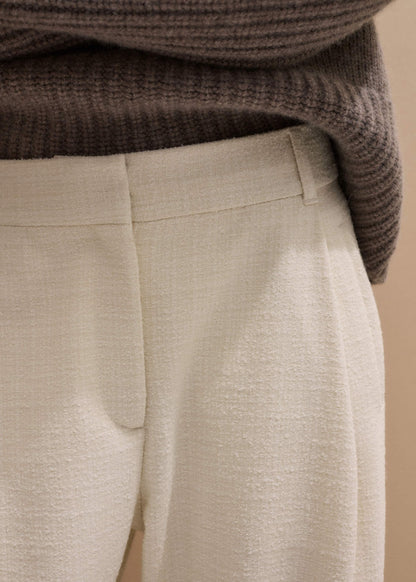 ME+EM Clothing Ivory Clever Tapered Pant