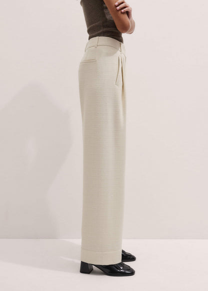 ME+EM Clothing Ivory Clever Tapered Pant
