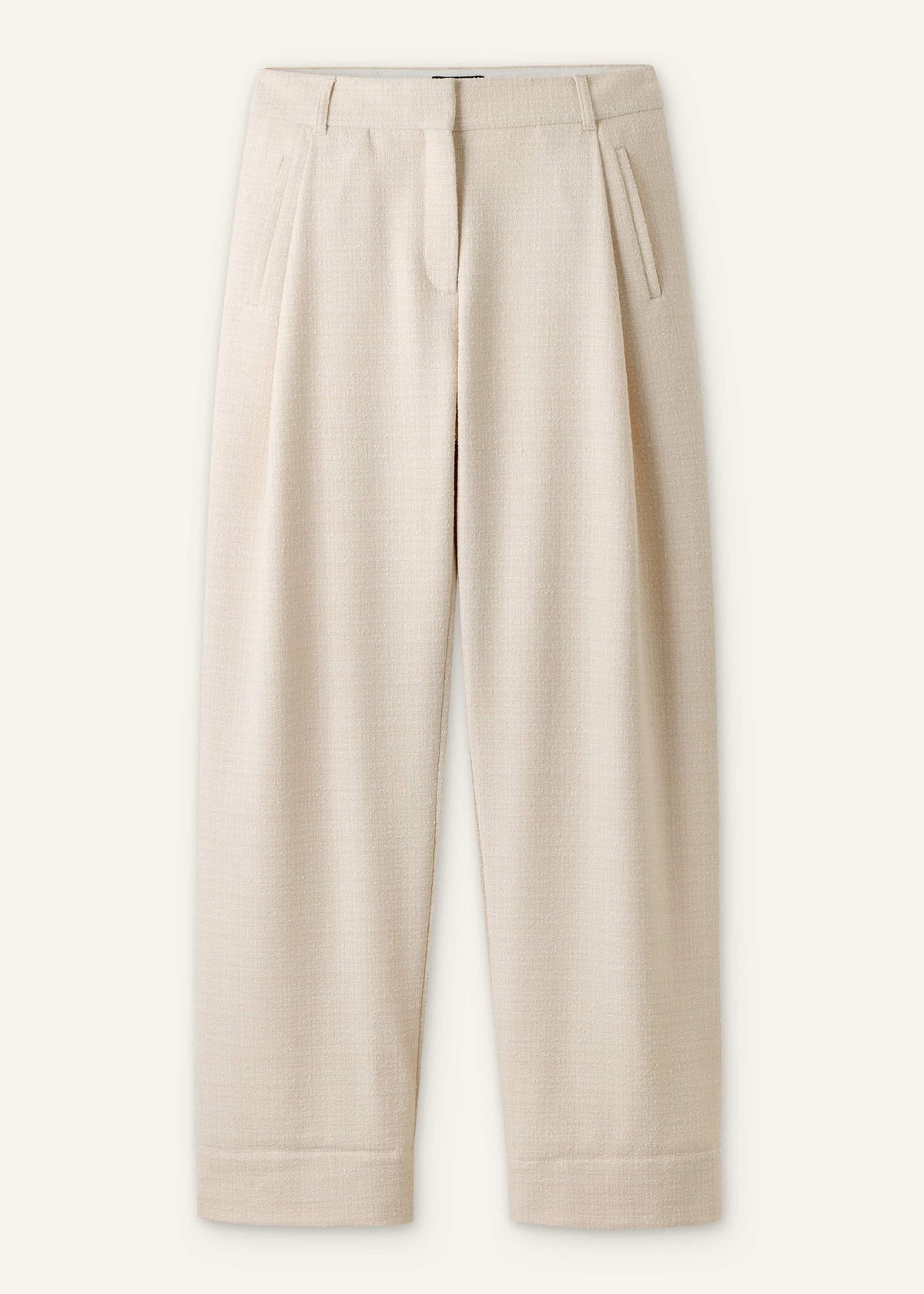 ME+EM Clothing Ivory Clever Tapered Pant