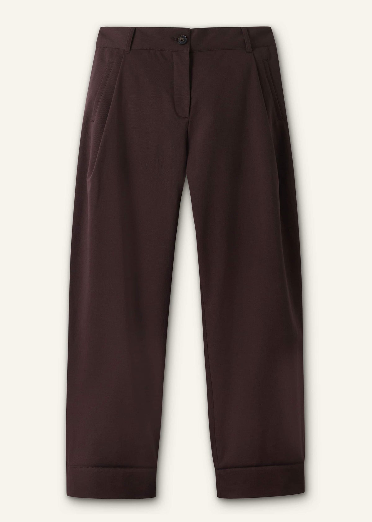 ME+EM Clothing Chocolate Brown Clever Tapered Chino