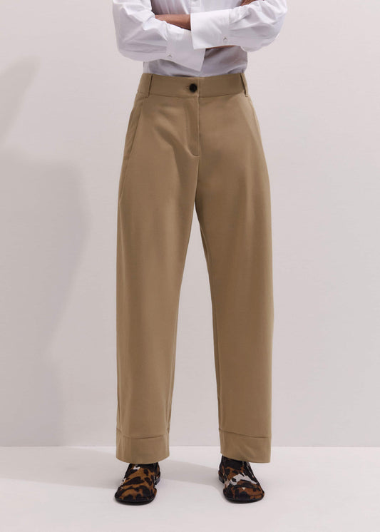 ME+EM Clothing Brown Clever Tapered Chino