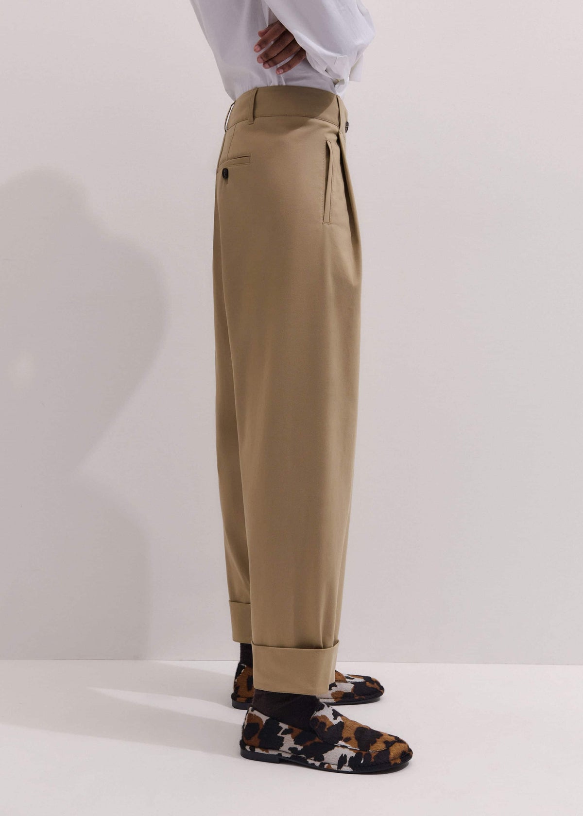 ME+EM Clothing Brown Clever Tapered Chino