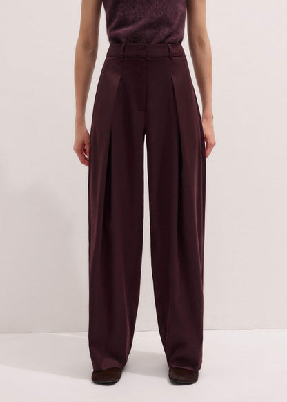 ME+EM Clothing Red Tapered Pant