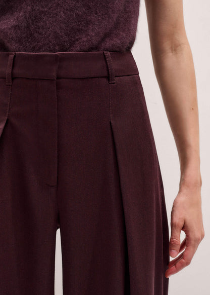 ME+EM Clothing Red Tapered Pant
