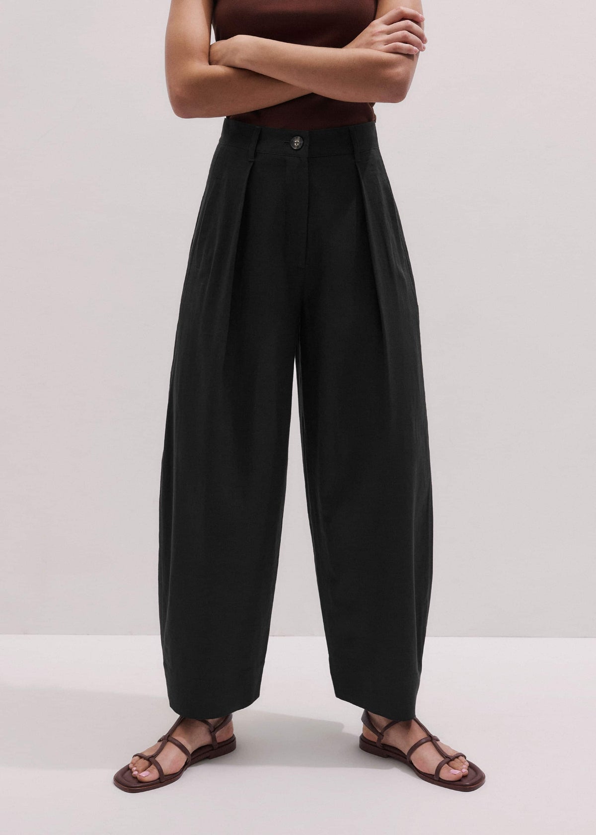 ME+EM Clothing Black Extreme Taper Pant