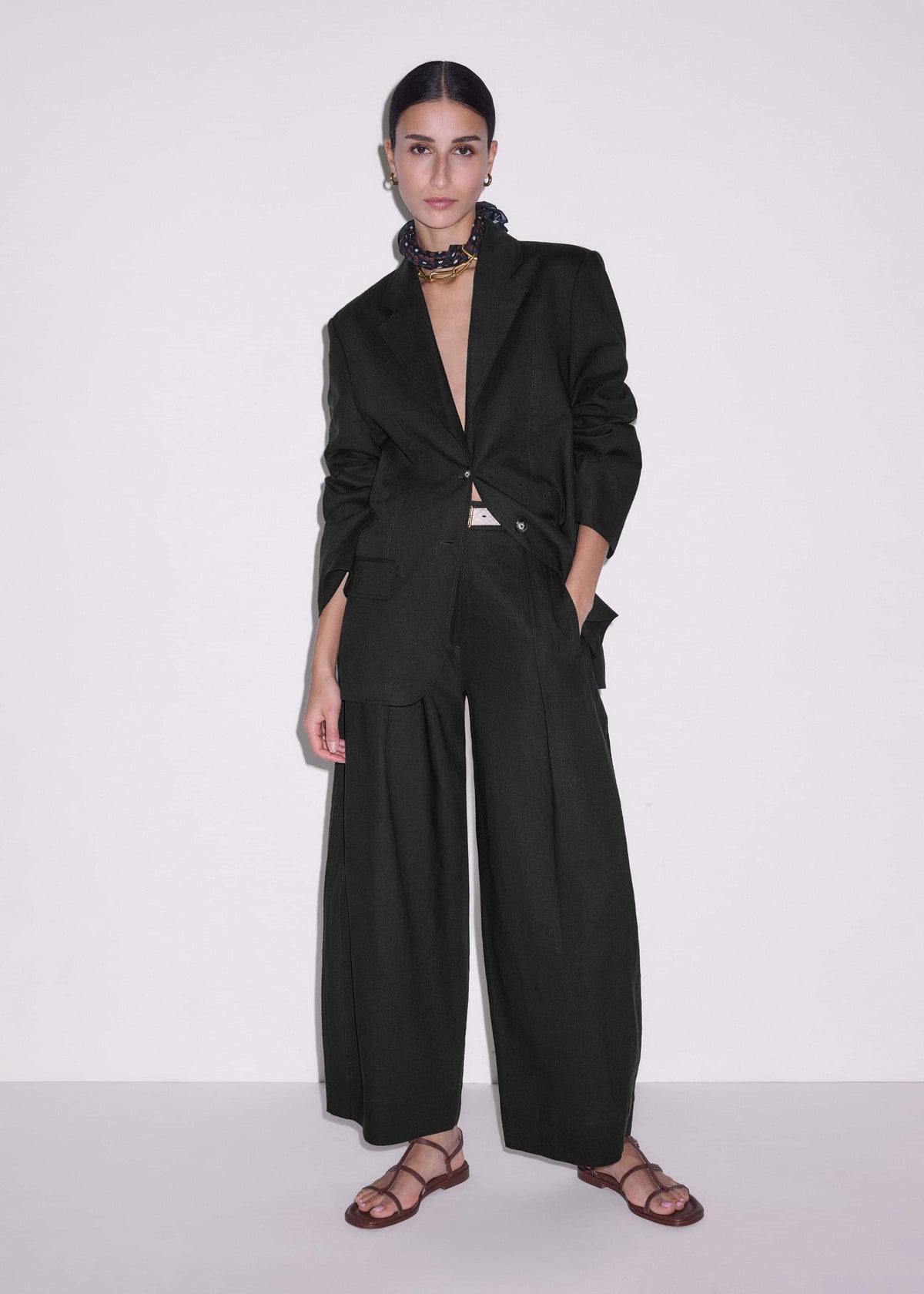 ME+EM Clothing Black Extreme Taper Pant