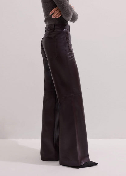 ME+EM Clothing Red Boot Cut Pant