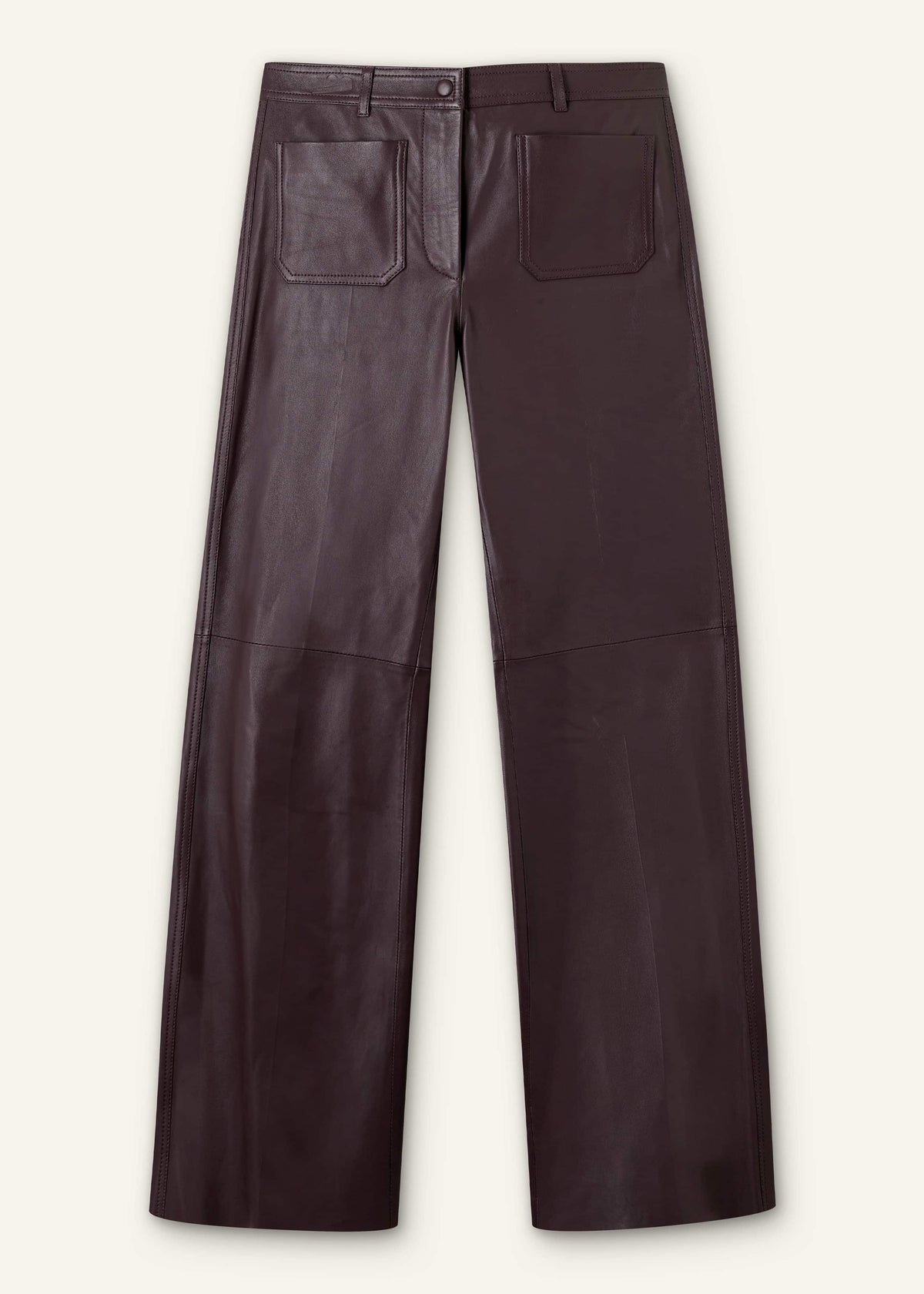 ME+EM Clothing Red Boot Cut Pant