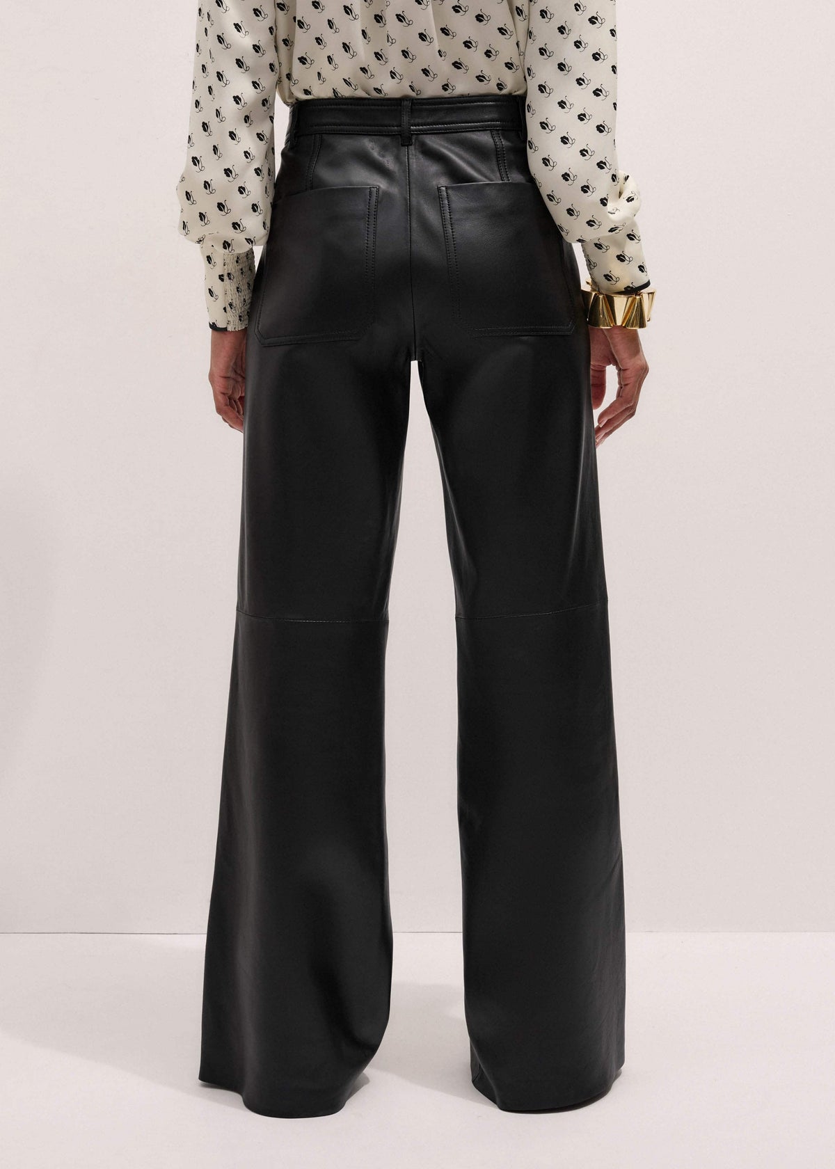 ME+EM Clothing Black Boot Cut Pant