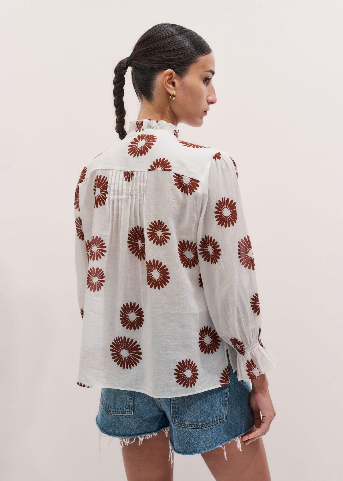 ME+EM Clothing Cream Summer Swing Blouse