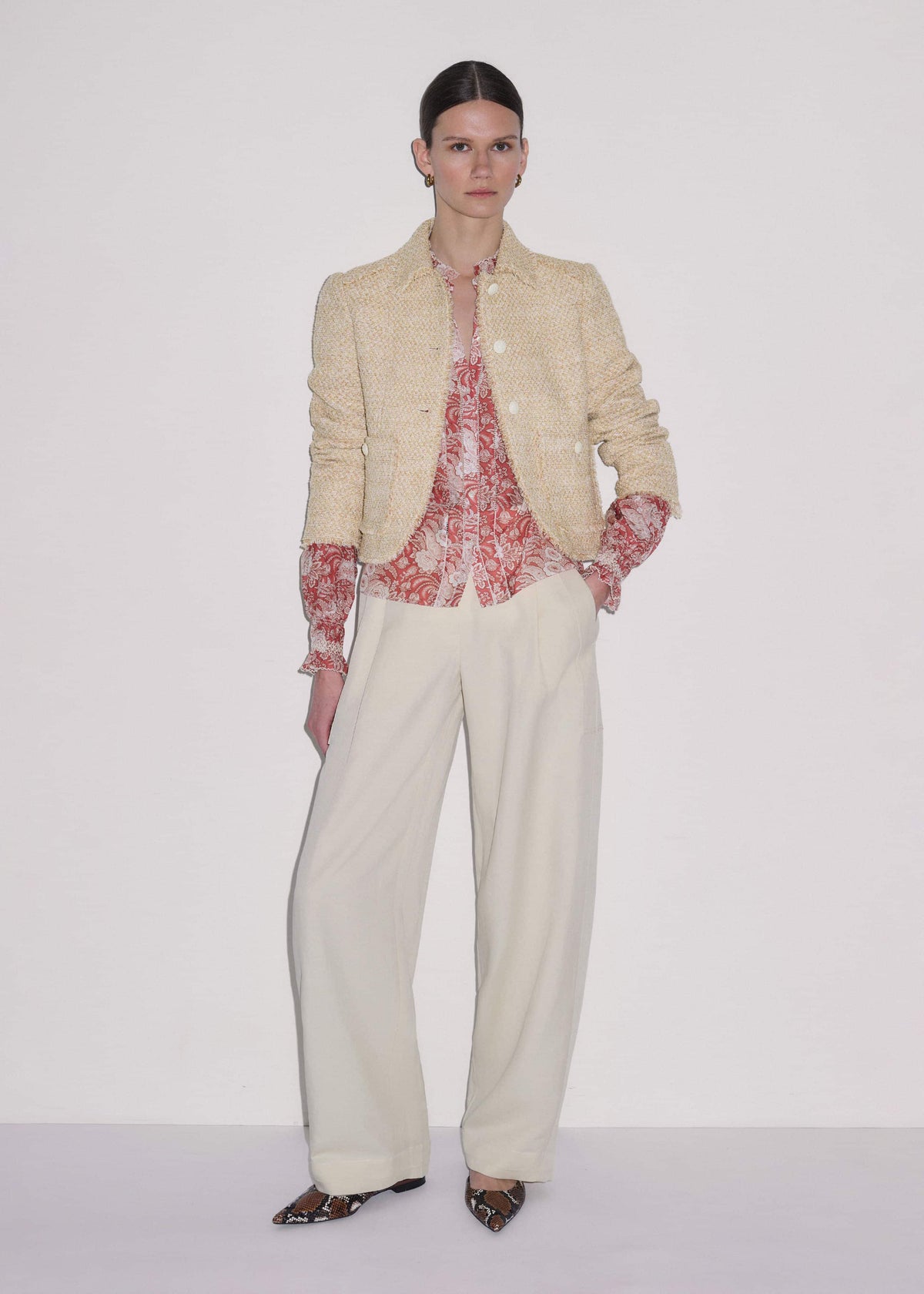 ME+EM Clothing Pink Relaxed Blouse