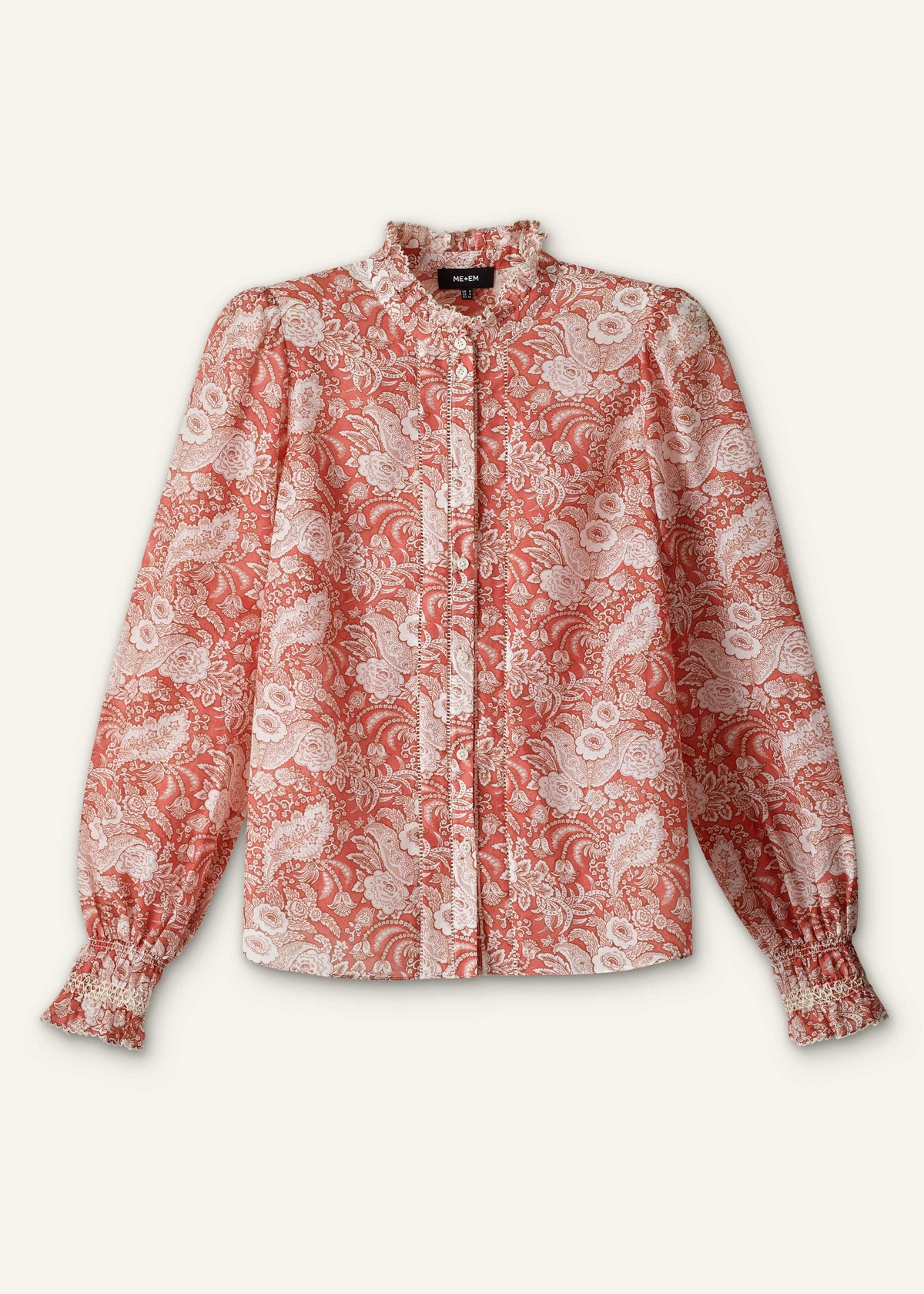 ME+EM Clothing Pink Relaxed Blouse