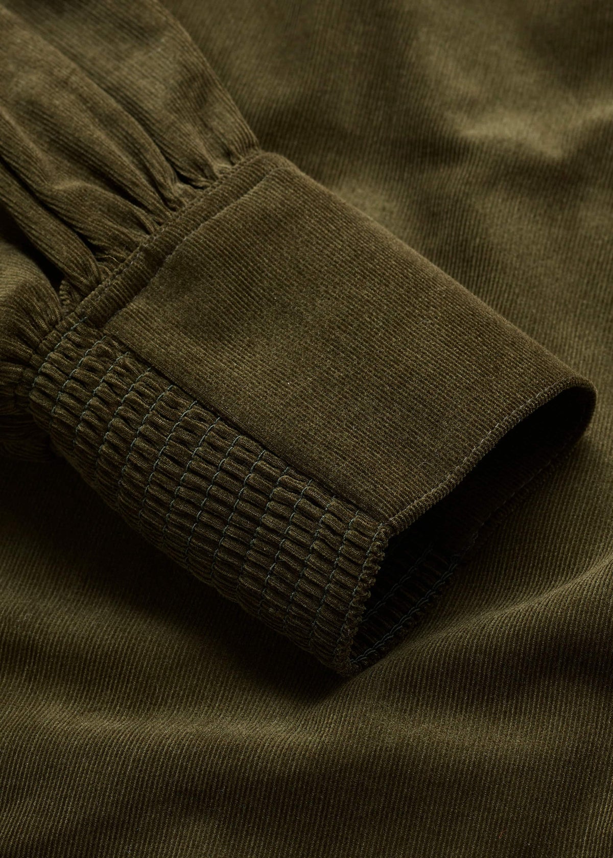 ME+EM Clothing Olive Green Winter Blouse