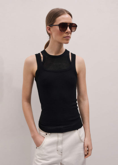 ME+EM Clothing Black 2-in-1 Vest