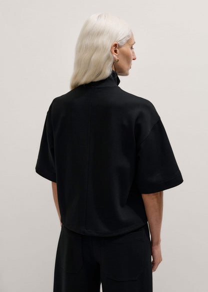 ME+EM Clothing Black Luxe Travel Tailoring Layering Jacket