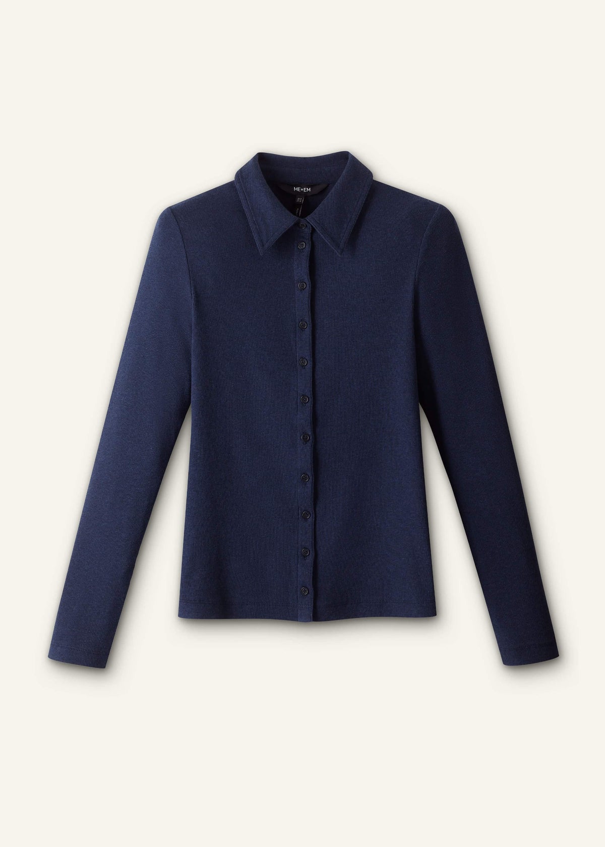 ME+EM Clothing Navy Perfect Basic Shirt