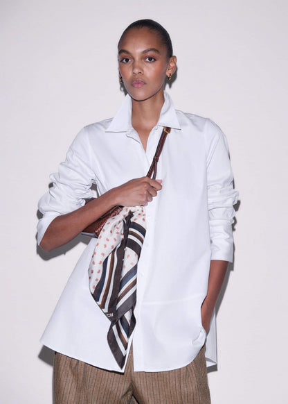 ME+EM Clothing White Clever Oversized Shirt