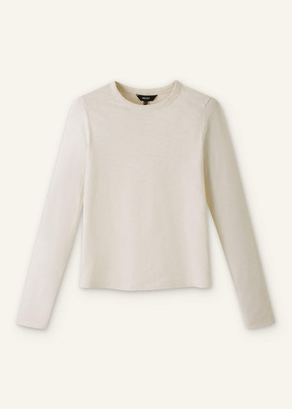 ME+EM Clothing Cream Warm Touch Top